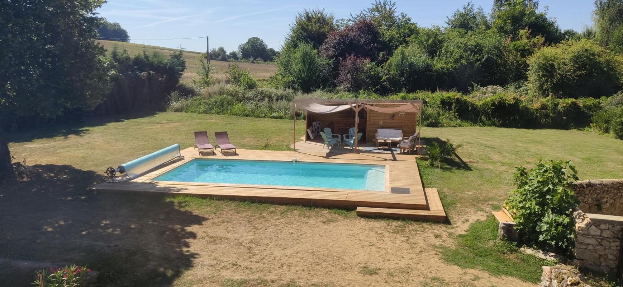 Gite Du Bois Richer 4 Etoiles Avec Piscine Fougere  外观 照片